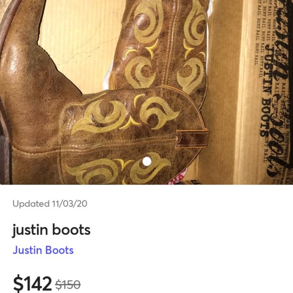 Justin boots - Picture 2 of 2